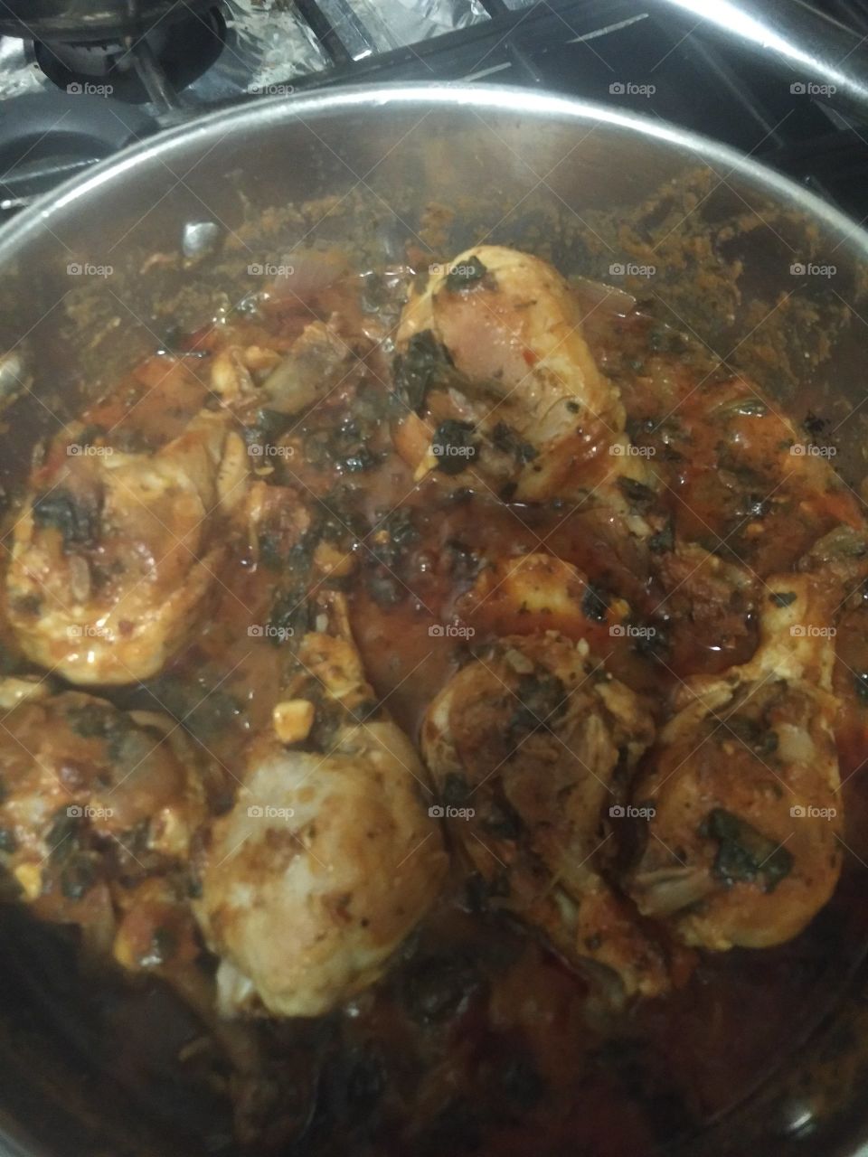 chicken and spinach