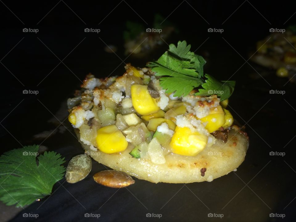 Corn cake 