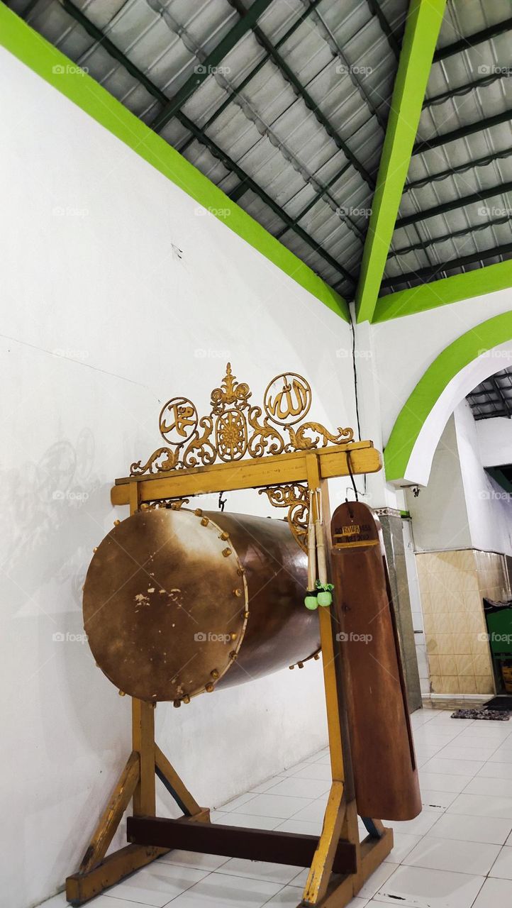 beduk dan kentongan masjid lama