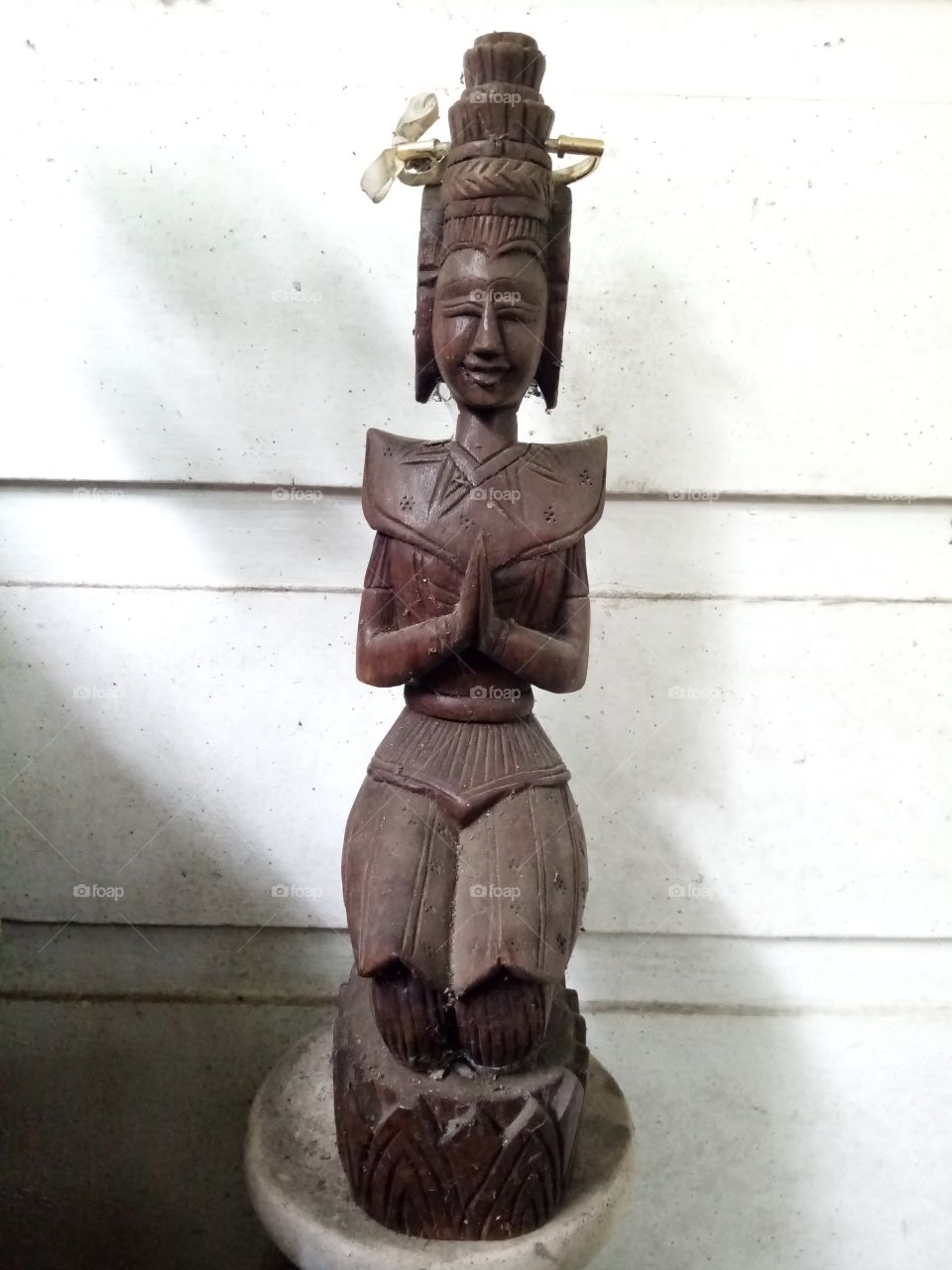 old wood figurine