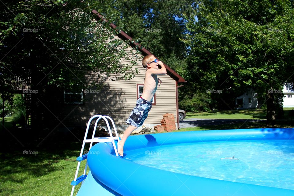 fun in the pool