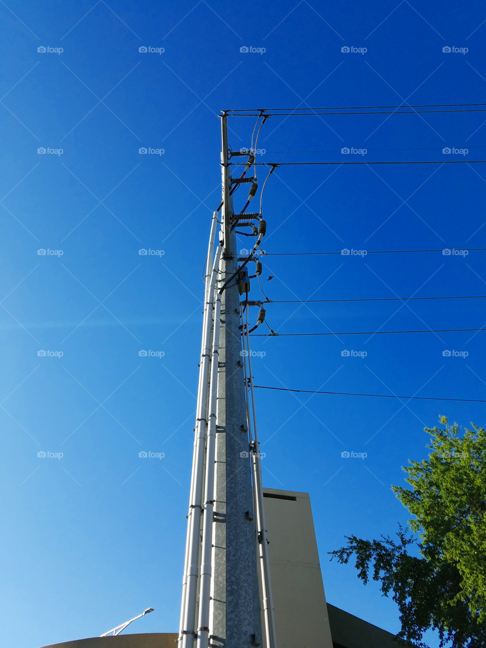 Power being brought into where it needs to be