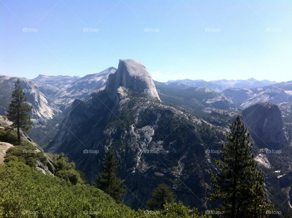 Hiking in Yosemite 