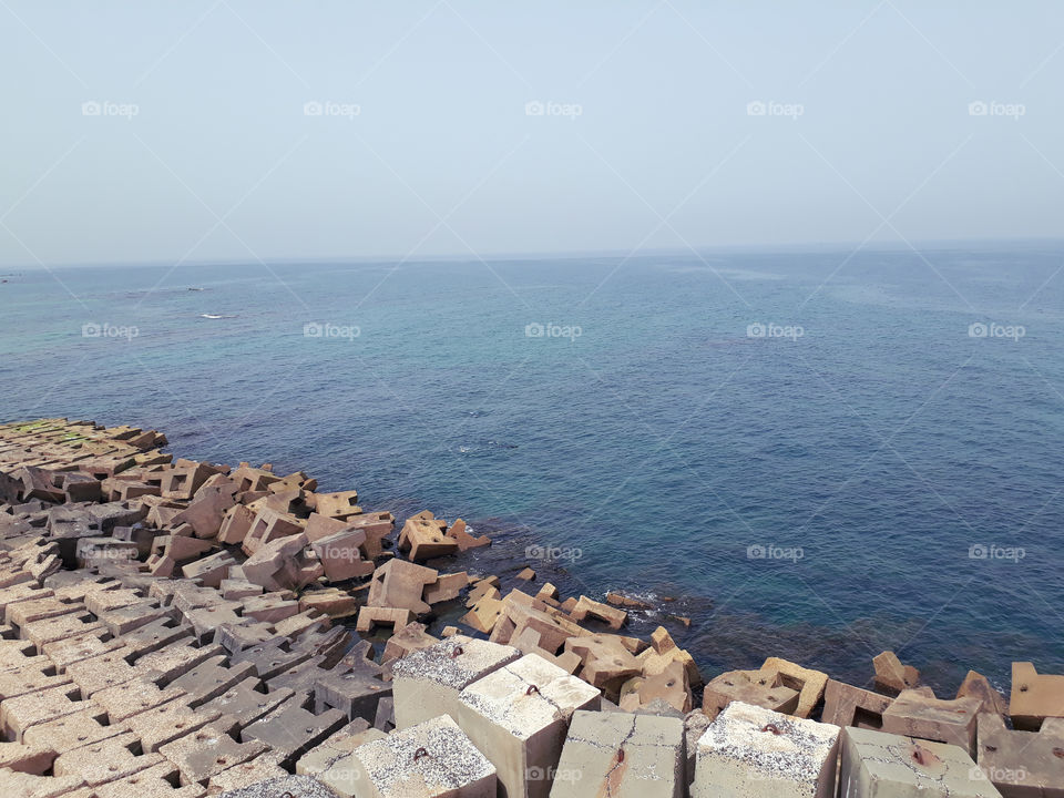 Mediterranean sea coast