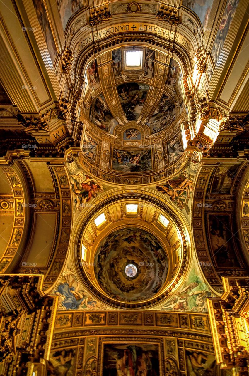 Church ceiling Rome 