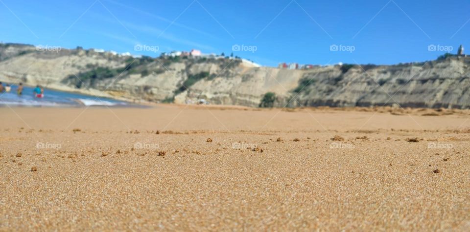 Safi city beach, Morocco