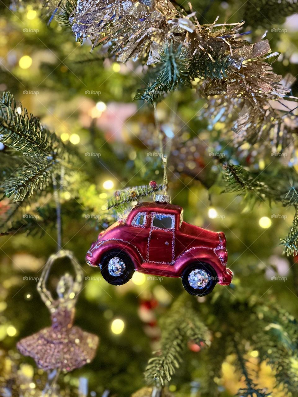 Christmas car