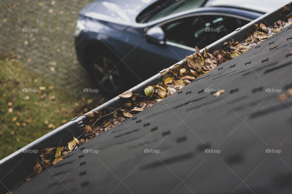 Fall is great, but the gutter of your roof will be full of colored leaves which fell down from the trees around your house.