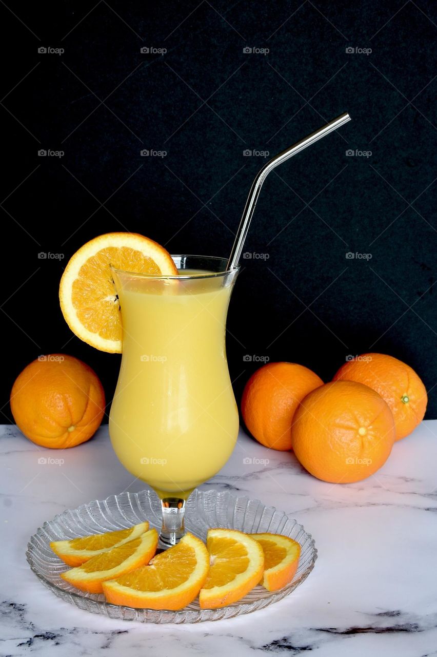 Oranges and orange juice 