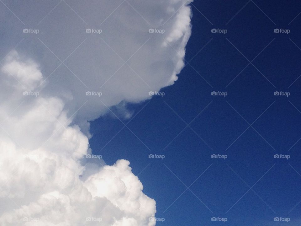 One big billowing cloud