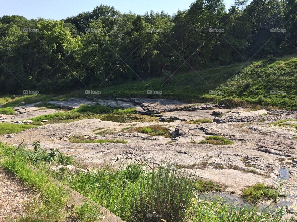 Fossil Gorge at the Coralville Dam