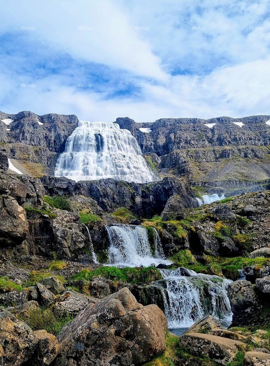 Dynjandi waterfall