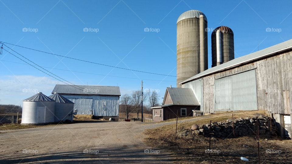 Silo, Grinder, Industry, No Person, Environment