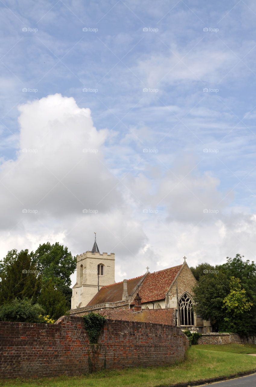 Old church in Granchester 