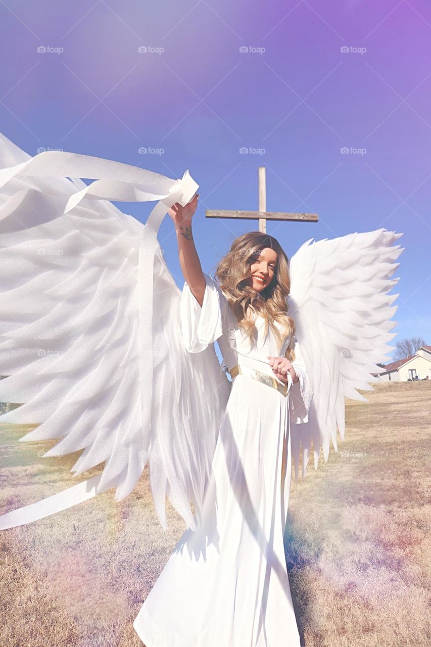 Fun Angel photo!