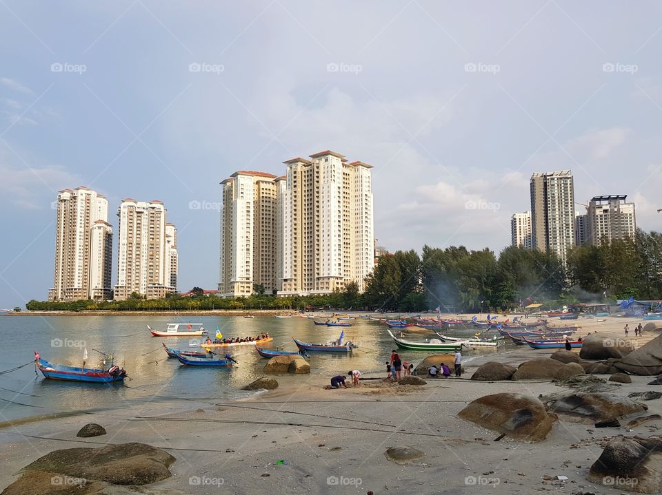 Shore in Penang.