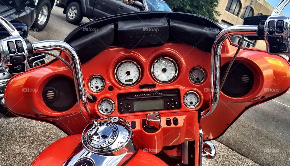 Motorcycle dashboard 