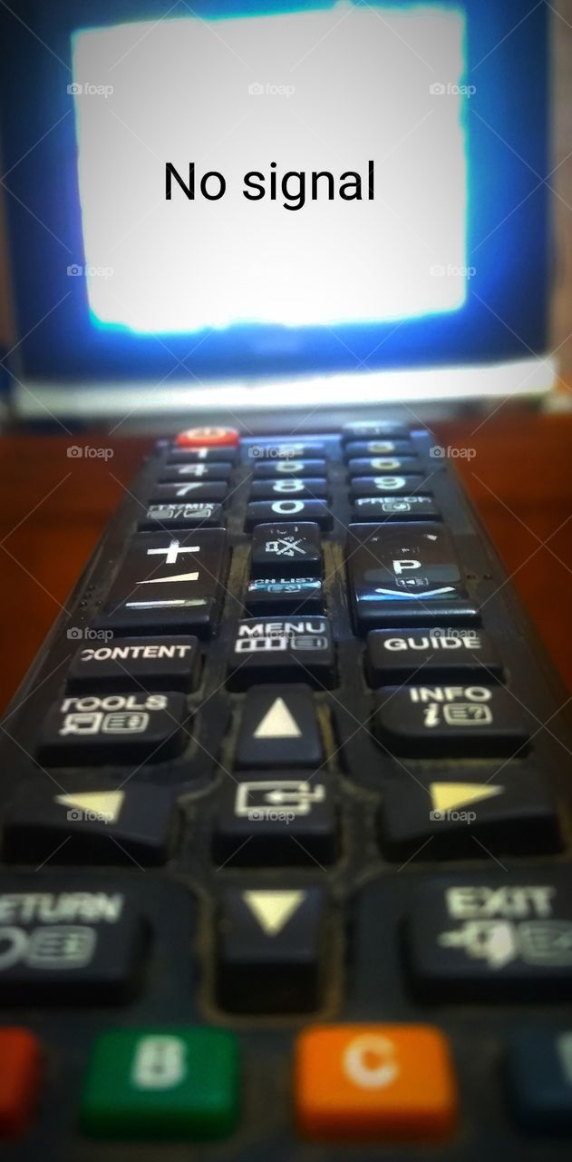 No signal...!