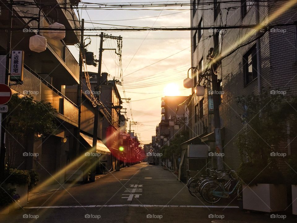 Side street Osaka 