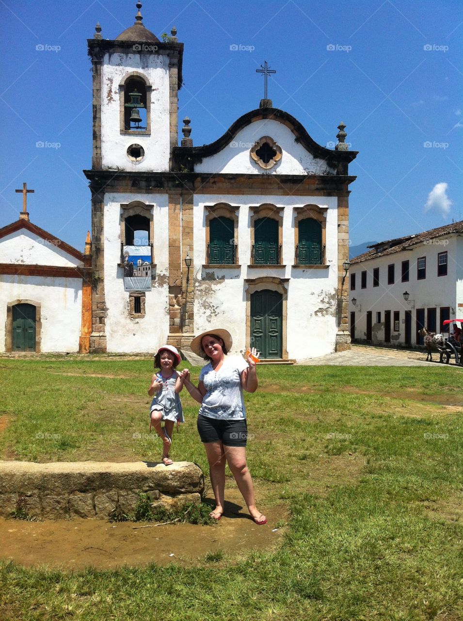 Um passeio à cidade histórica de Paraty, no Rio de Janeiro. Um patrimônio da humanidade. 