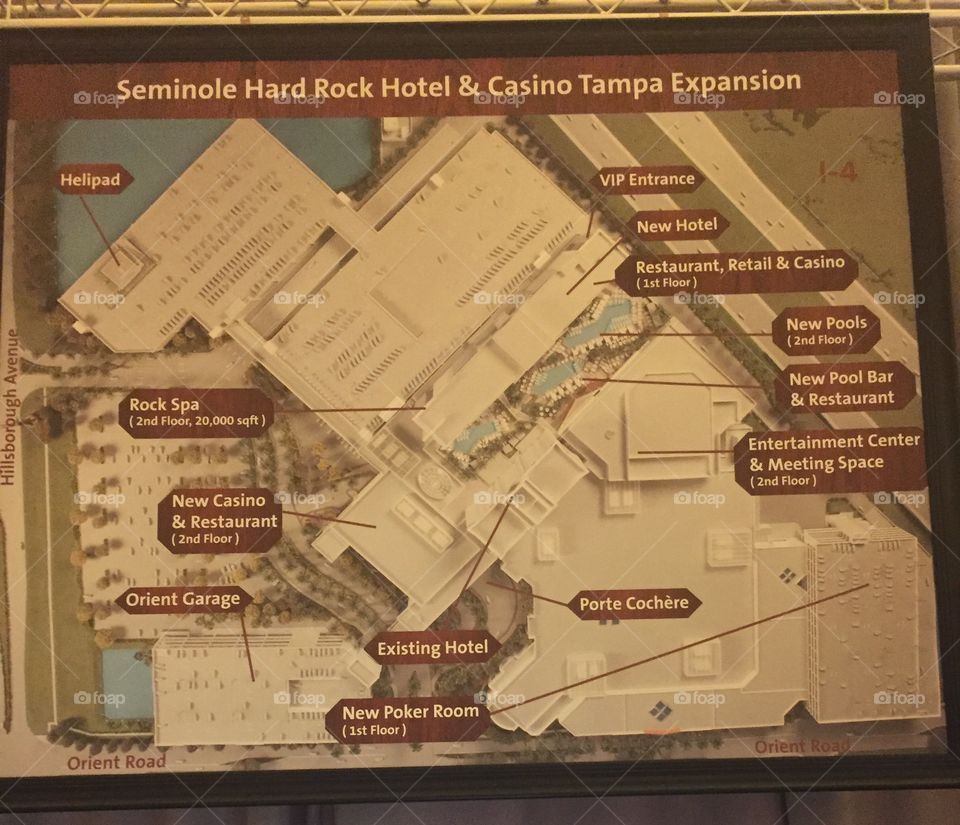 Seminole casino in Hard Rock Cafe Tampa, Florida 