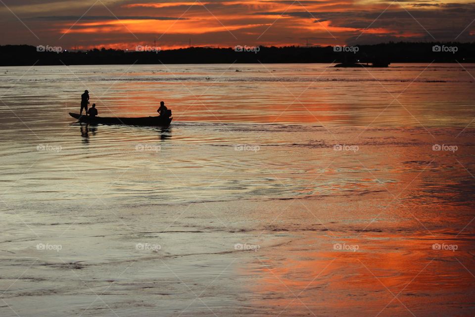 Colores del Atardecer