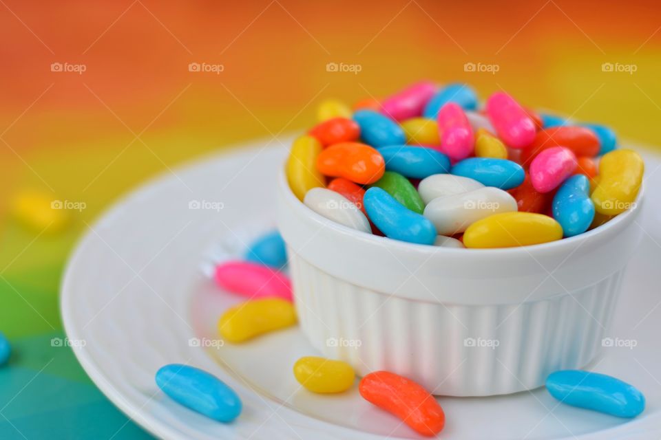 colourful candies