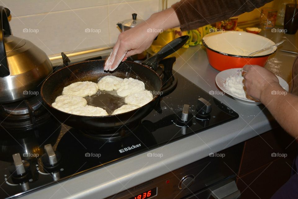 Stove, Cooking, Food, Pan, Chef