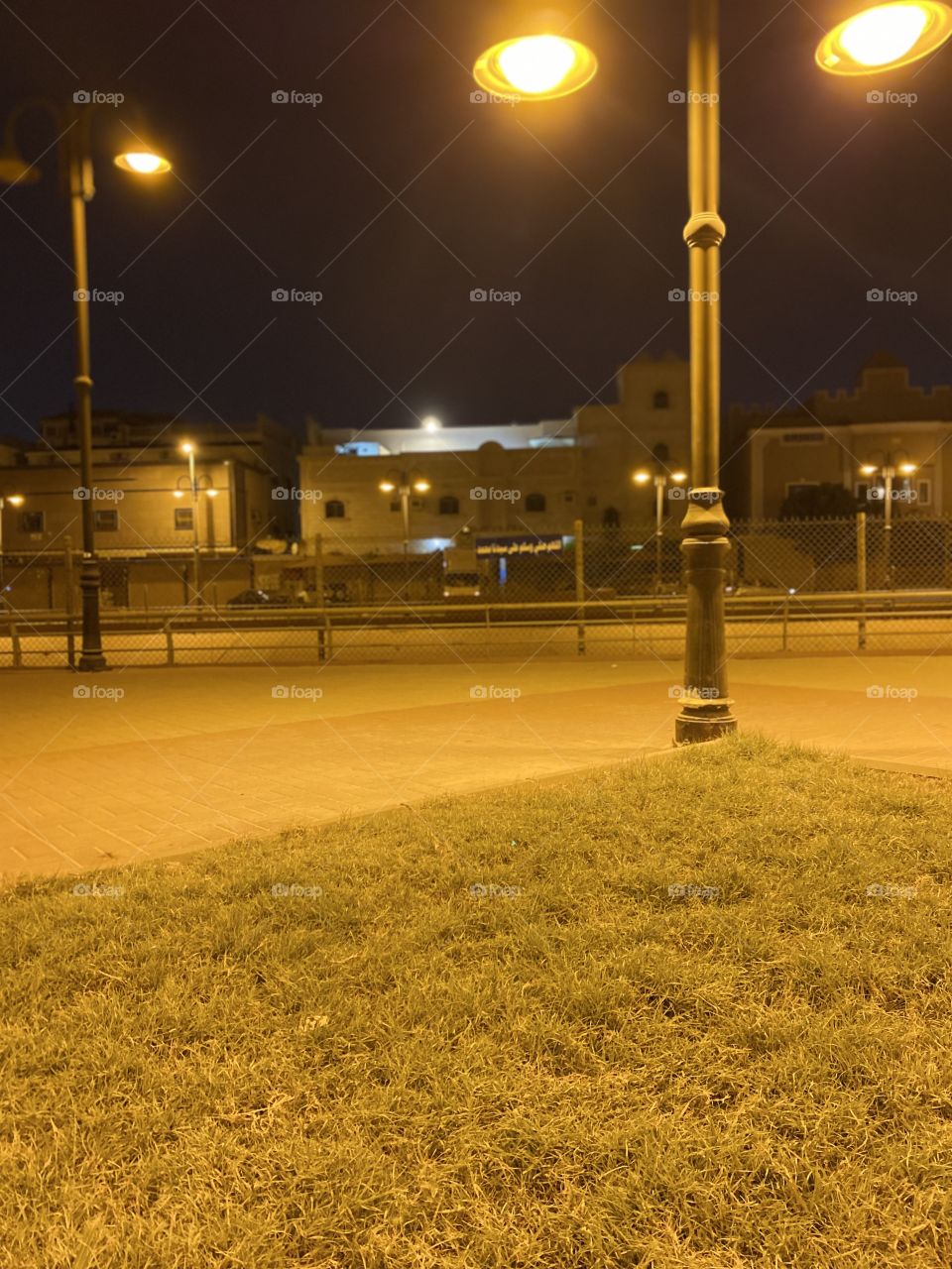 Strong lamp in the  park 🪔