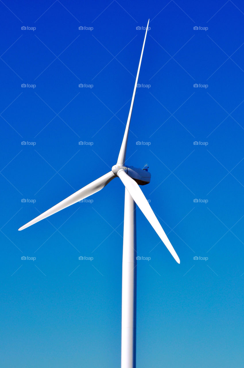 sky industrial wind windmill by refocusphoto