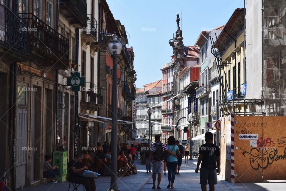 Street of porto 