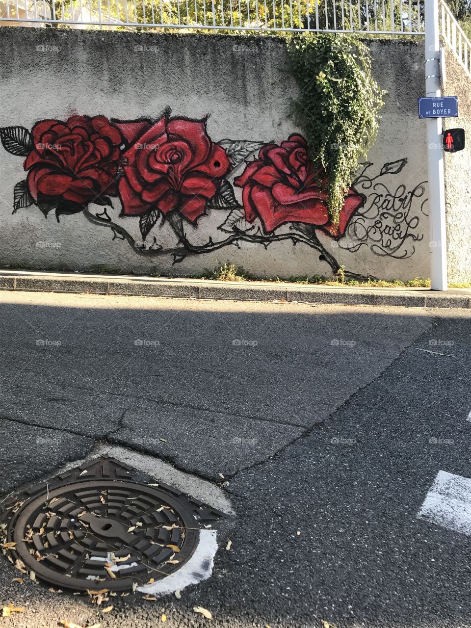 Photo pris dans la rue à Lyon