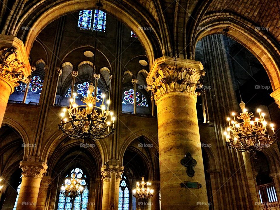 Inside Notre Dame
