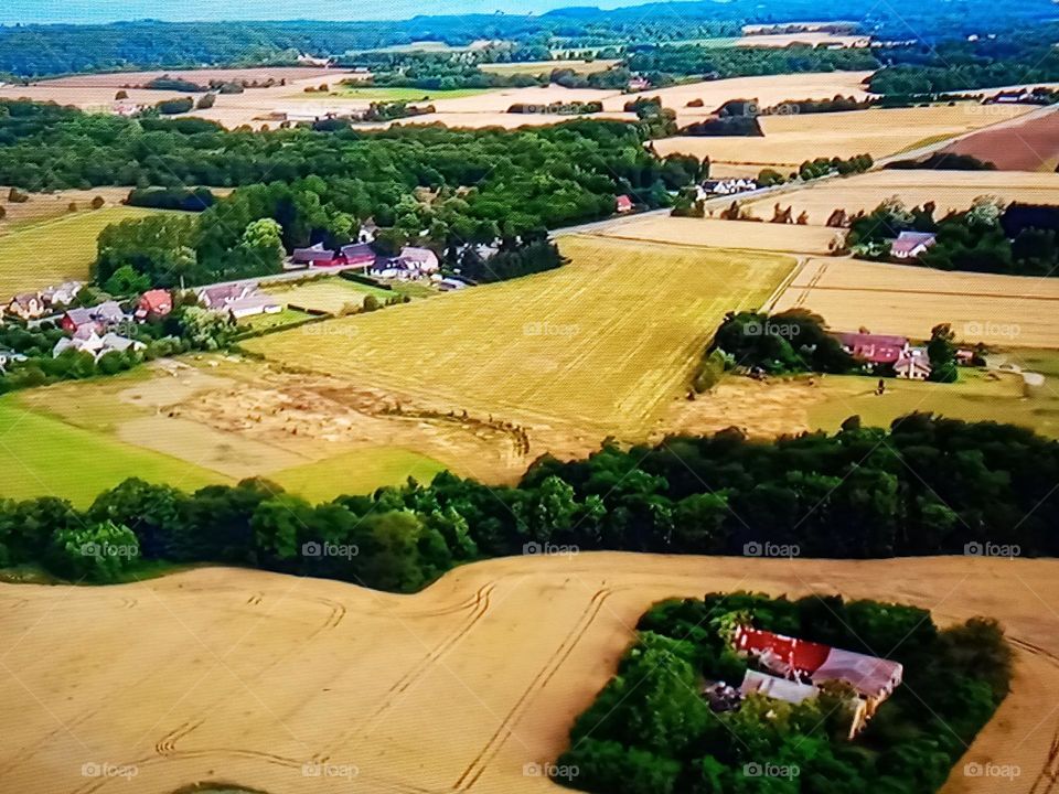 population between the nature