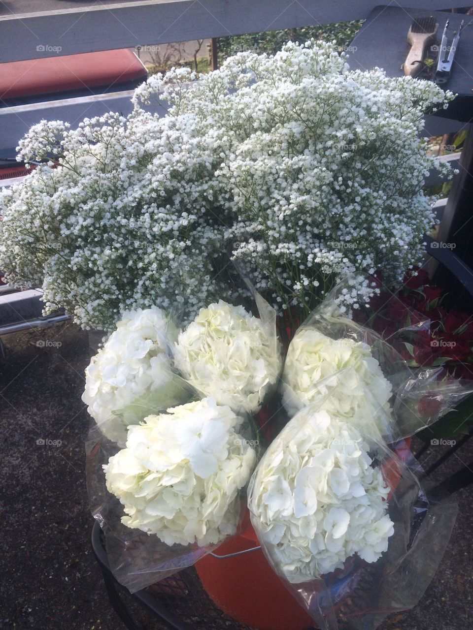 About to be wedding flowers