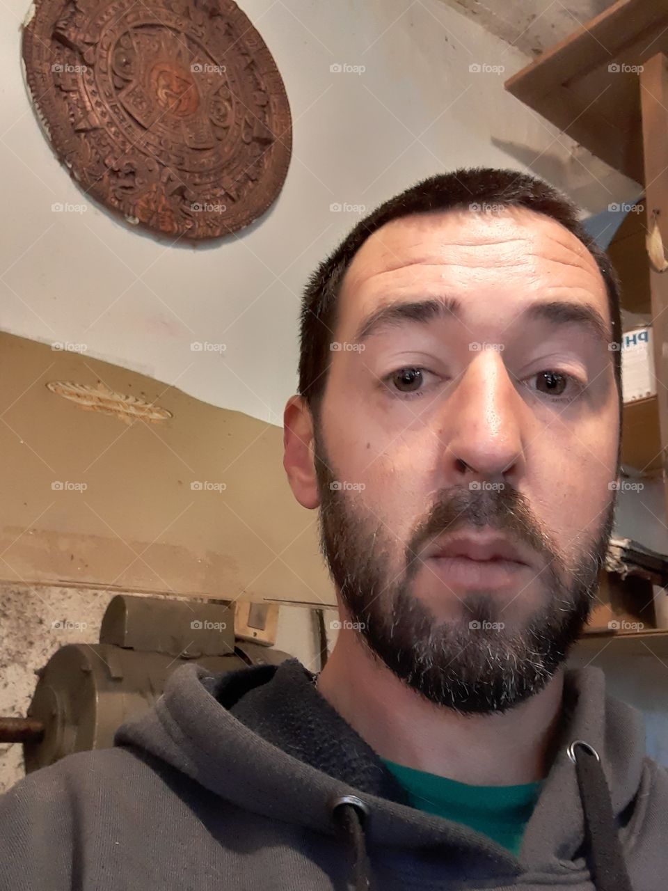 yo en el taller de joyeria