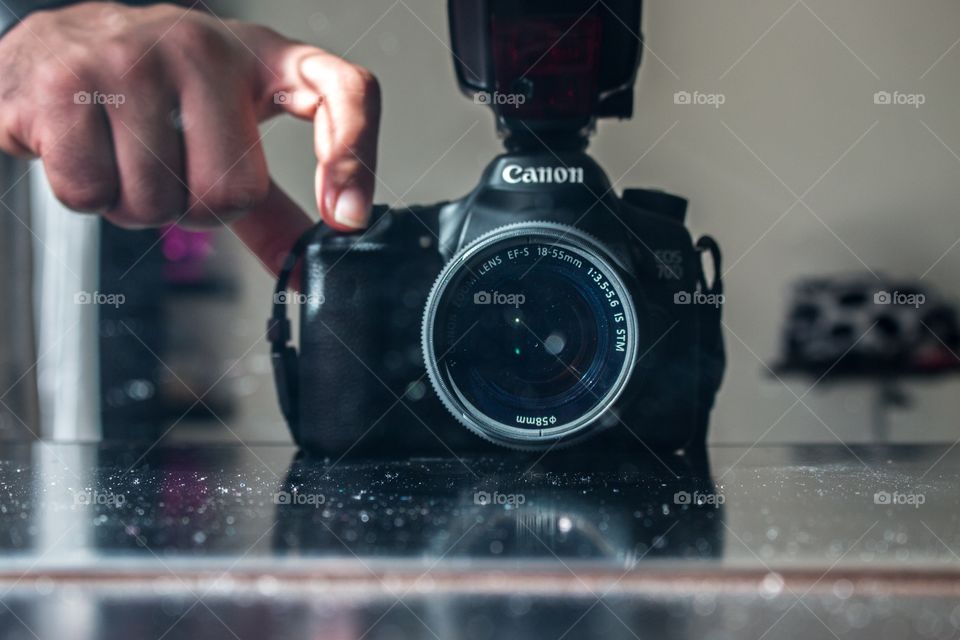 Finger on the trigger