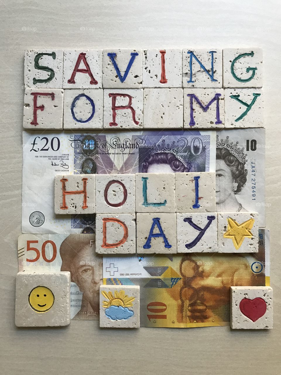 Saving for my holidays 