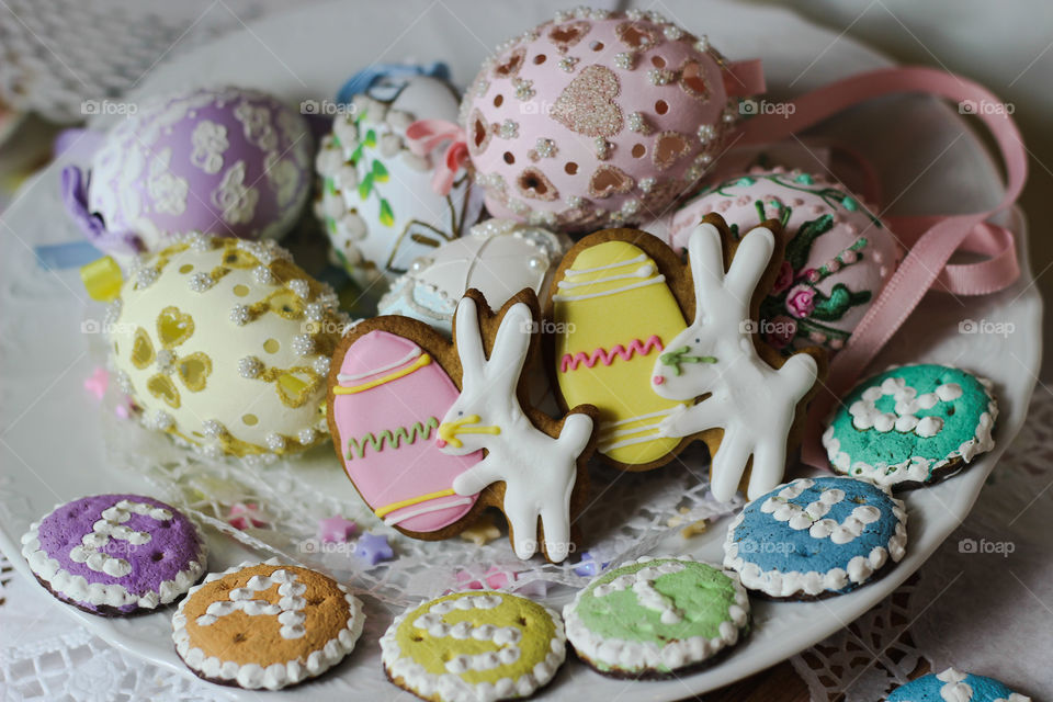 easter cookie greeting