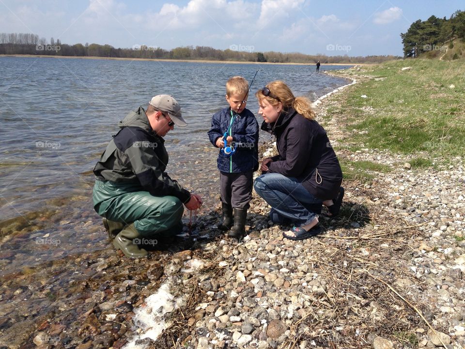 Parents and son 