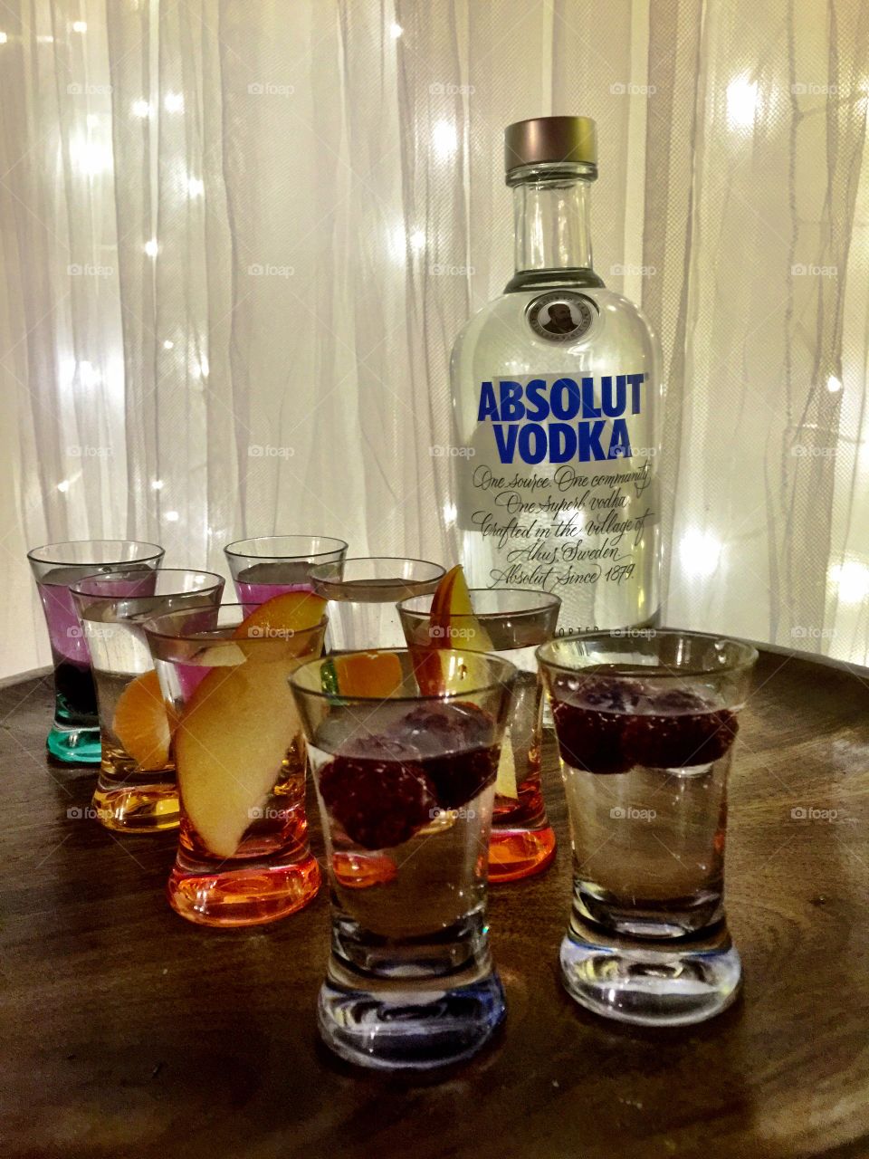 Party with Absolut shots! 