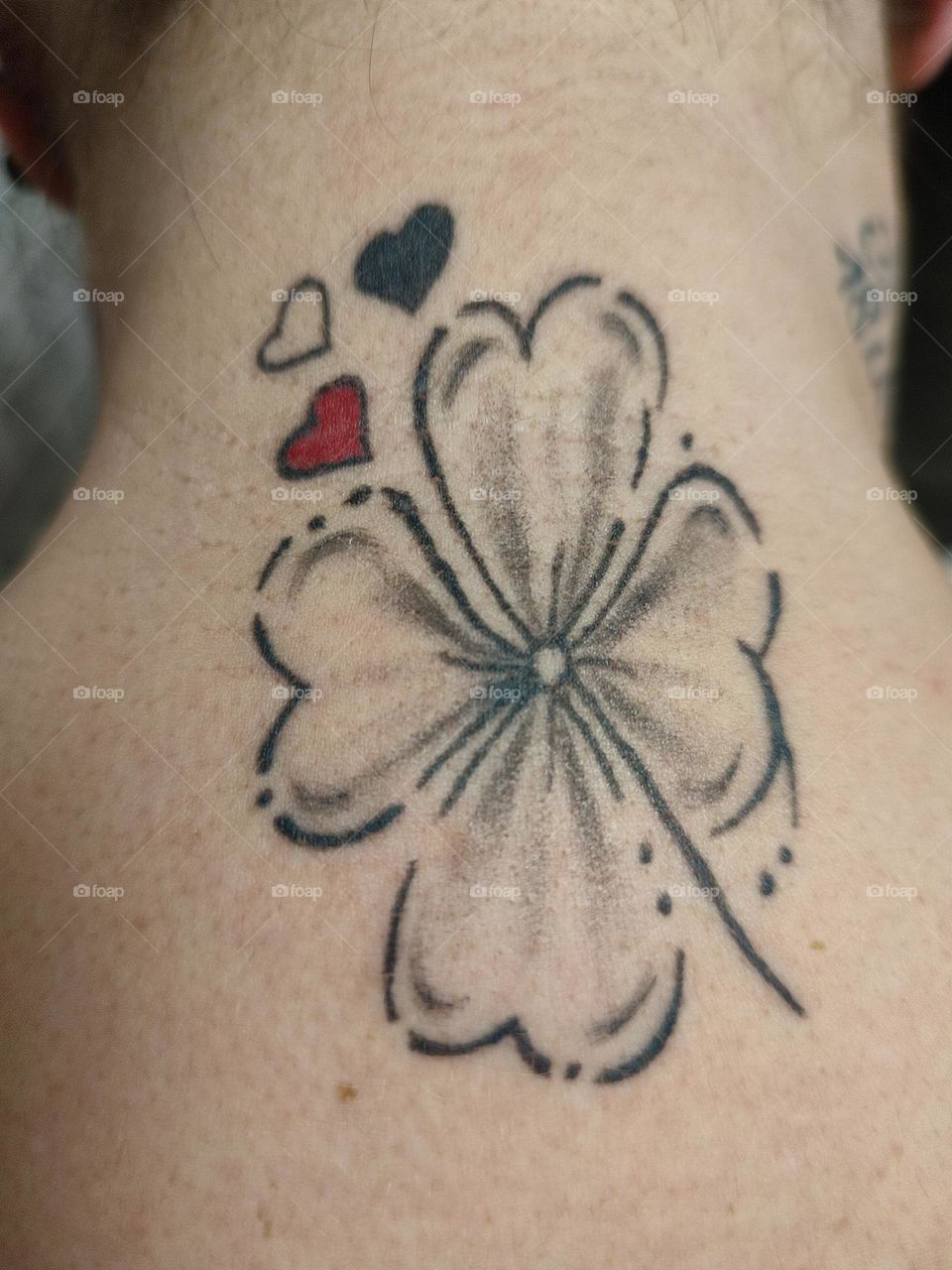 Here are our tattoos,