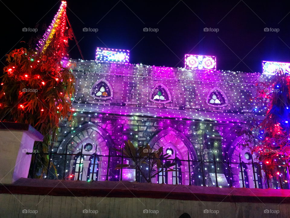 want Andrews church at Christmas