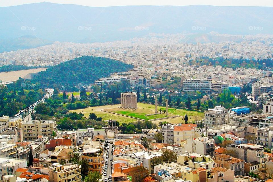 Athens from Acropolis 