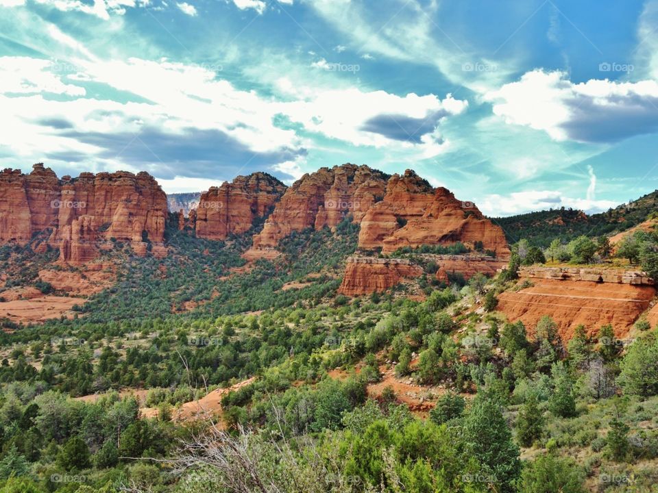 Stunning Vista. Captured this simply beautiful shot in Sedona, AZ while on a jeep tour.