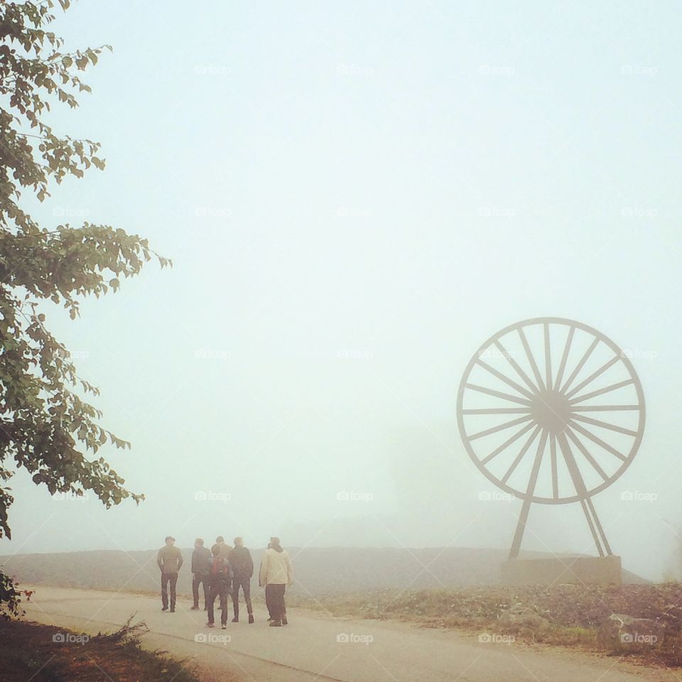 Walk into the fog
