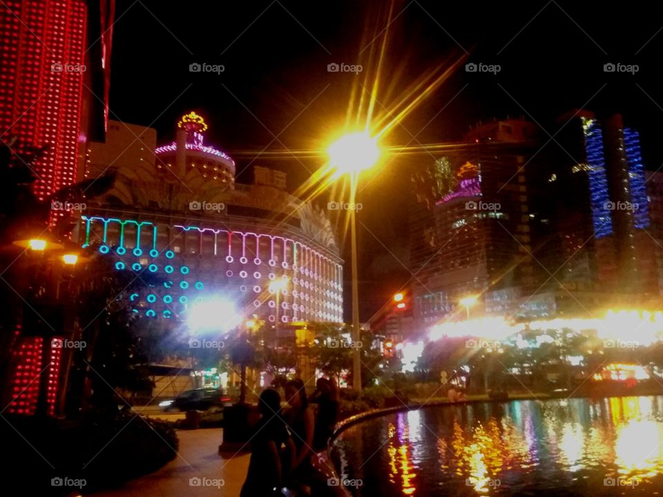City Lights in the Night in Macau
#AmazingView