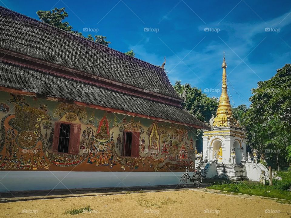 Murals area temples 