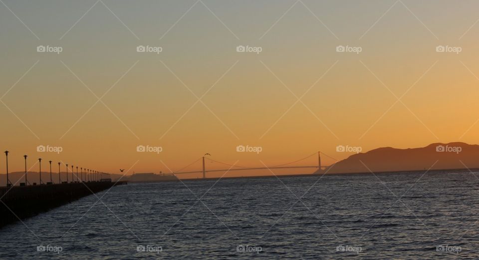 Sunset, Water, Sea, Dawn, Ocean