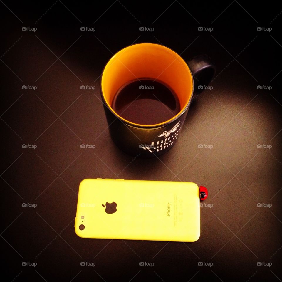 My Yellow iPhone. My Yellow IPhone